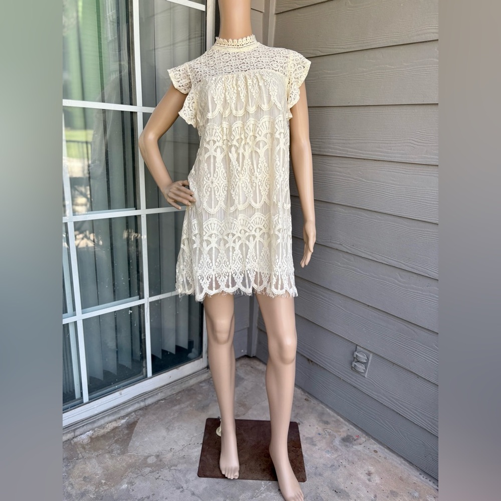 NWT Blu Pepper Lace Shift Dress